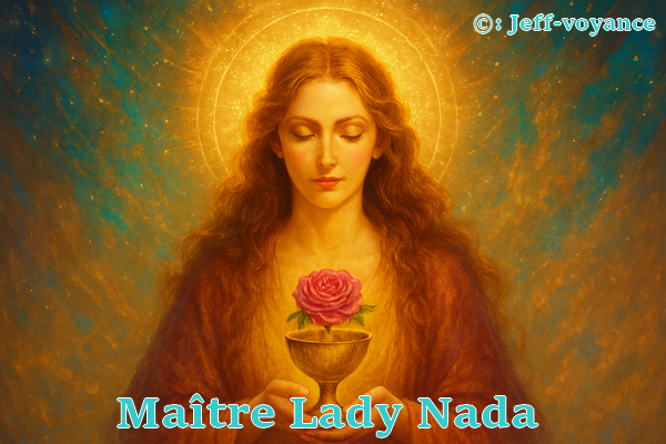 MAÎTRE LADY NADA – guide de l’amour du service, de la guérison du cœur et de la dévotion divine