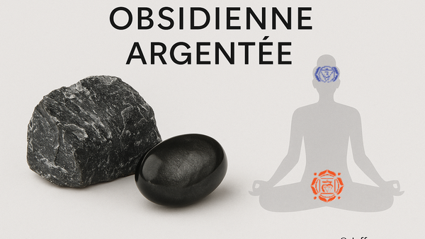 Les bienfaits de l’obsidienne argentée : introspection douce et lucidité - Esoboutik Brest