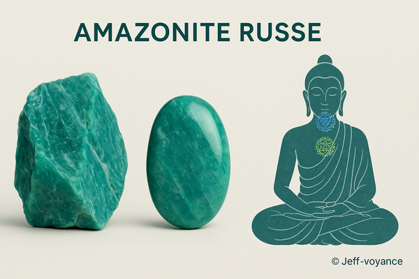 Amazonite russe : propriétés, usage et symbolique - Esoboutik Brest Comment utiliser l’amazonite russe pour apaiser l’esprit - Esoboutik Brest