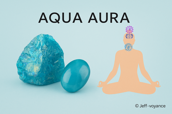 Aqua Aura : lumière intérieure, expression authentique et protection subtile - Esoboutik Brest Les bienfaits de l’aqua aura : aura renforcée, clarté et intuition - Esoboutik Brest