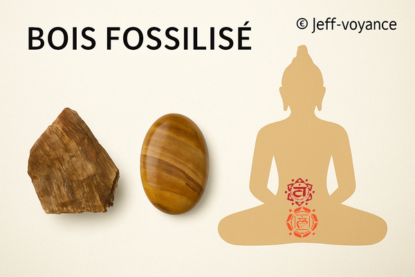 l’arbre devenu pierre, gardien du temps - Esoboutik Brest bois fossilisé : stabilité, enracinement et sagesse