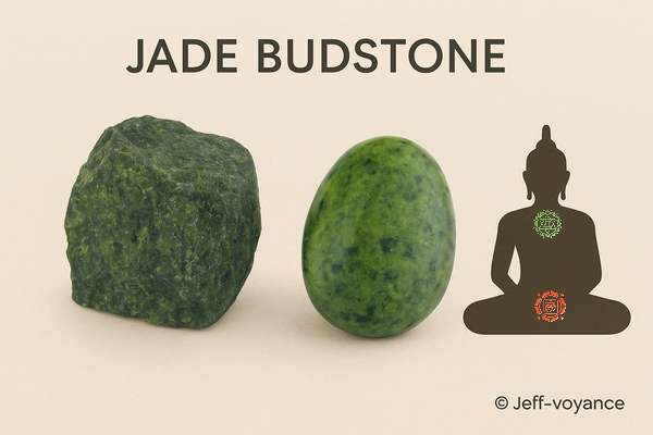 Comment utiliser la jade budstone au quotidien - Esoboutik Brest Jade budstone : vertus, usages et message subtil - Esoboutik Brest