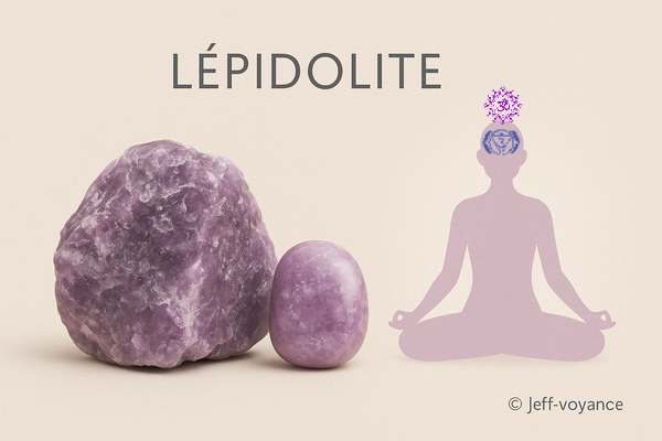 Lépidolite : traverser les changements avec paix et équilibre Esoboutik Brest