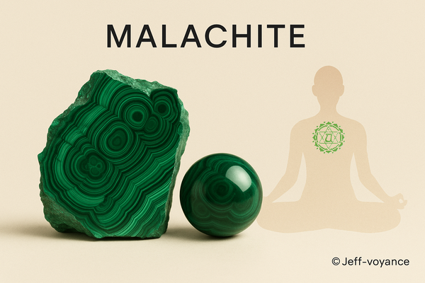 Découvrez la malachite : pierre puissante de guérison et d’ancrage - Esoboutik Brest Malachite – Guérir le cœur et libérer les émotions enfouies - Esoboutik Brest