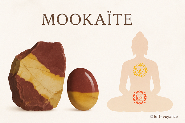 La Mokaïte renforce la vitalité, aide à gérer le changement avec stabilité, et soutient l’équilibre émotionnel - Esoboutik Brest La mookaïte est une pierre d’ancrage et d’adaptation douce - Esoboutik Brest