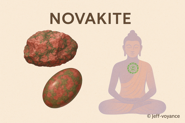 La novakite favorise la paix intérieure, la réconciliation avec soi-même et la guérison affective. Esoboutik Brest La novakite est une pierre d’apaisement émotionnel et d’équilibre énergétique. Esoboutik Brest