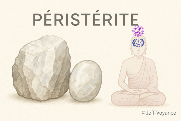 La péristérite est une pierre de lumière douce et d’intuition. Esoboutik Brest