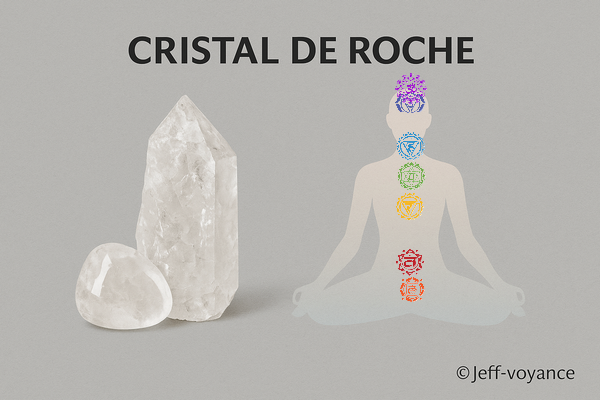 Cristal de Roche : Amplificateur Énergétique et Pierre de Lumière - Esoboutik Brest