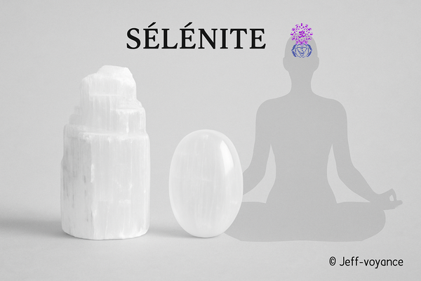 Sélénite : Pierre Spirituelle pour Méditation et Harmonie - Esoboutik Brest