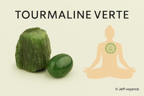 Tourmaline verte : énergie vivante et ouverture du cœur - Esoboutik Brest Les bienfaits de la tourmaline verte : cœur, nature et renouveau - Esoboutik Brest