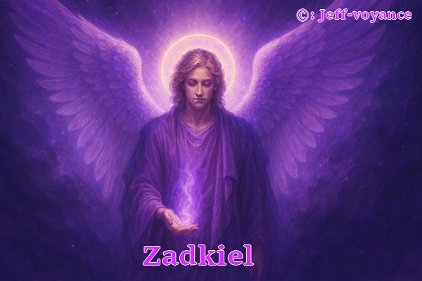 ZADKIEL – Archange du pardon, de la transmutation et de la libération intérieure
